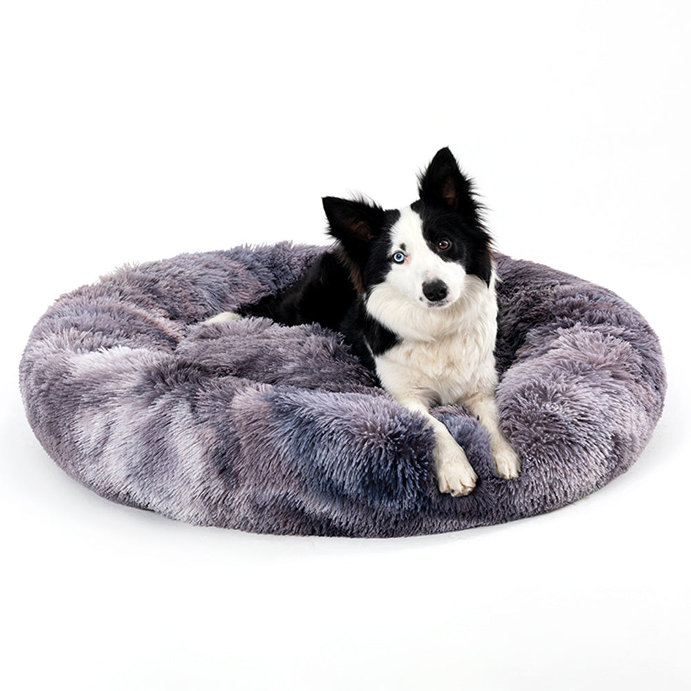 Fluffy Donut Dog Bed Washable Pet Sofa Mat