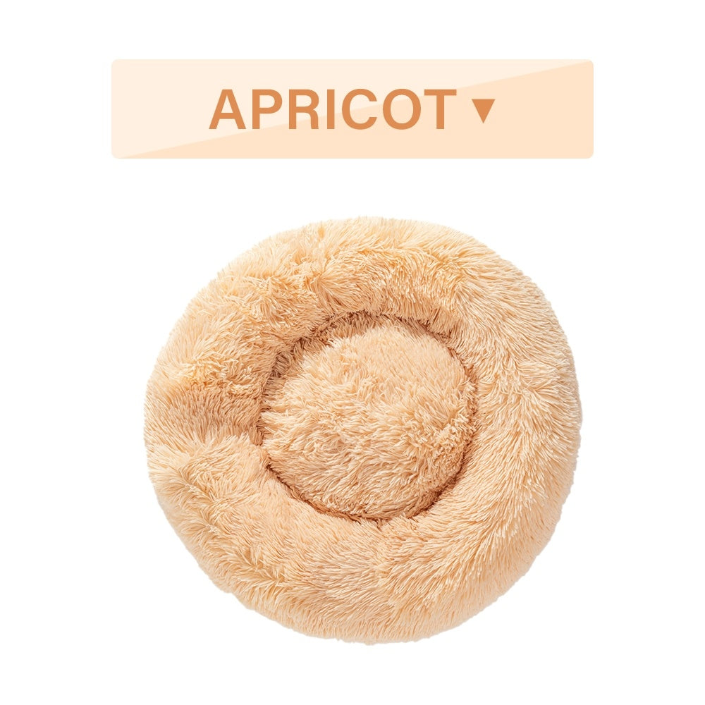 Fluffy Donut Dog Bed Washable Pet Sofa Mat