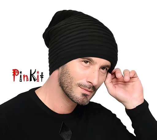 Unisex Stylish Winter Woolen Beanie Cap