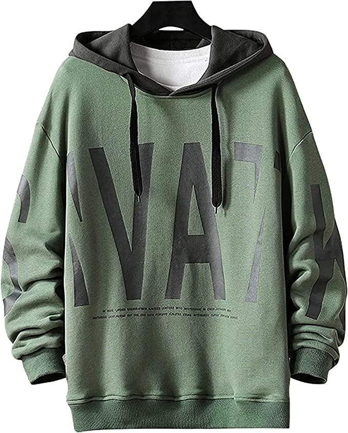 Men's Casual Printed Hoodies