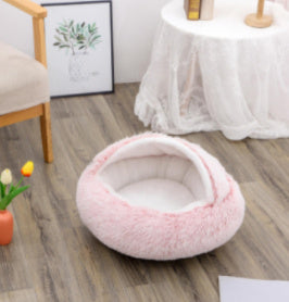 2 In 1 Dog And Cat Bed Pet Winter Bed