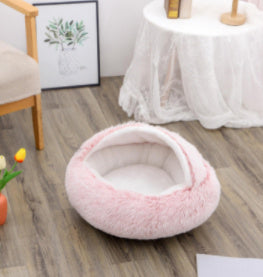 2 In 1 Dog And Cat Bed Pet Winter Bed